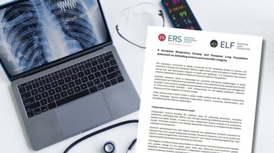 La ERS y la Fundación Pulmonar Europea urgen a fortalecer la ciencia ante emergencias como el cambio climático