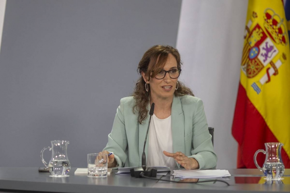 La ministra de Sanidad, Mónica García, en rueda de prensa en el Consejo de Ministros - Moncloa La ministra de Sanidad, Mónica García, en rueda de prensa en el Consejo de Ministros - Moncloa