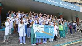 Los sindicatos médicos aragoneses cifran el seguimiento de la huelga hospitalaria en un 80%