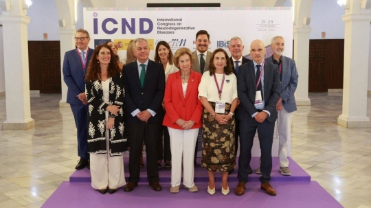 La Reina Sofía inaugura el Congreso Internacional de Enfermedades Neurodegenerativas